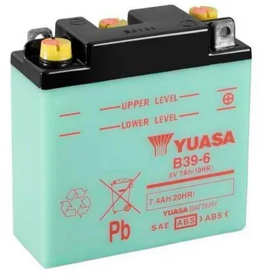 Image de Batterie YUASA B39-6 7 AH