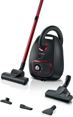 Produktbild von Bosch Serie 4 BGD41MPOW, 850 W, Trommel-Vakuum, Trocken, Staubbeutel, 4 l, HEPA