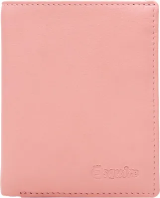 Image de Esquire Cuir porte-monnaie Viktoria 62 Wallet Apricot saumon