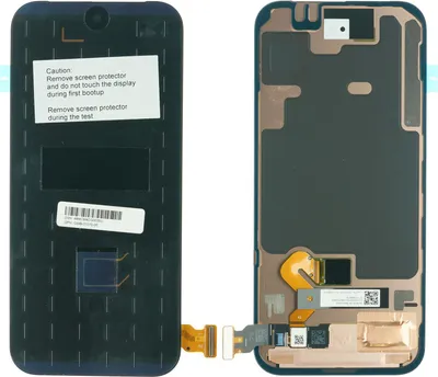 Produktbild von Google Pixel 9 Pro OLED Display + Fingerabdruck-Sensor + Kleber, schwarz