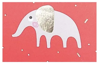 Productafbeelding van Rico Design Knutselset - DIY: Kaart met een olifant