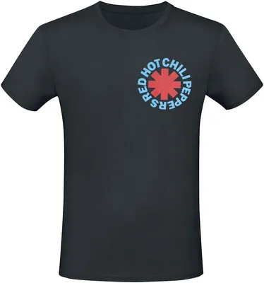 Produktbild von Red Hot Chili Peppers T-Shirt Herren Crest schwarz XXL