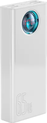 Produktbild von Baseus Amblight Powerbank 65W 30000mAh Übersee Edition biały (PPLG000102)