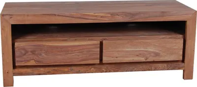 Produktbild von MiaMöbel TV-Kommode Maharaja 115x45x40 cm Modern Massivholz Sheesham Sheesham natur