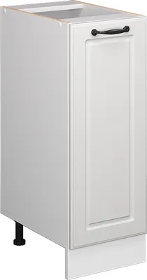 Produktbild von Vicco Apothekerschrank R-Line, 30 cm ohne Arbeitsplatte, Weiß Landhaus/Weiß