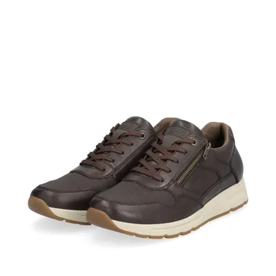 Produktbild von Rieker Herren Echtleder Schnürhalbschuh braun, Herren:41 EU