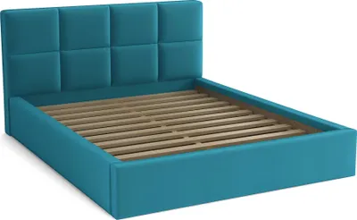 Produktbild von Polsterbett Alaska 160x200 Türkis| TRINITY