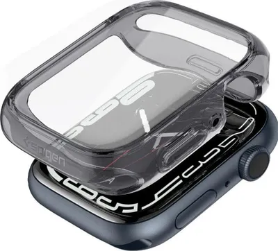 Immagine prodotto di Custodia Spigen Ultra Hybrid per Apple Watch 7/8/9 (45 mm) - grigio trasparente
