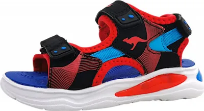 Productafbeelding van KangaRoos K-SLS Ruffy Kinderschuhe Jungen Sandale Rot Freizeit