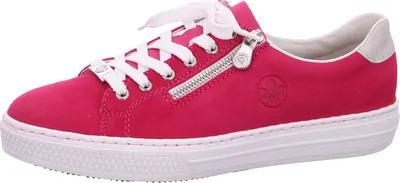 Produktbild von Rieker Damen Sneaker Leder MemoSoft Reißverschluss L59L1, Größe:41 EU, Farbe:Pink