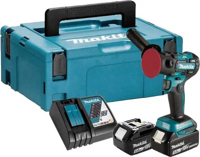 Produktbild von Makita 18V DPV300RTJ Akku-Schleifer-Polierer (2x5.0Ah MAKPAC)