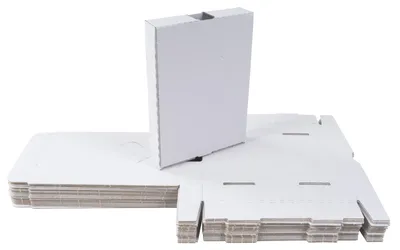 Produktbild von BURI 25 Kartons 185x135x35 Versandkarton Faltkarton Großbrief Pappkarton Warensendung
