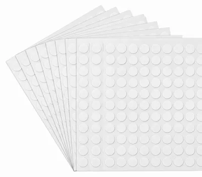 Image de Points de colle ronds double face, 1000 pièces, 10 mm