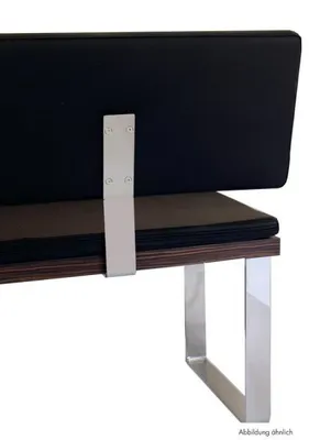 Immagine prodotto di Staffa schienale per panca, acciaio inox, H 325,5 mm