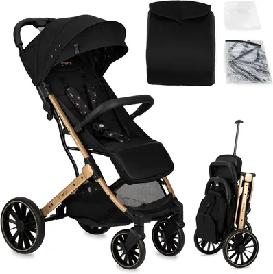 Produktbild von Kinderwagen - Leichtgewicht - 7,5 kg - Schwarz - Für unterwegs