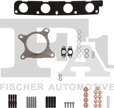 Produktbild von FA1 KT111860 Montagesatz Turbolader für VW GOLF VI (5K1) Golf V Schrägheck (1K1) TIGUAN (5N) Passat Variant (3C5) für AUDI A3 Sportback (8PA)