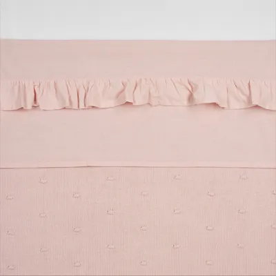 Produktbild von Meyco Babylaken - Ruffle - Soft Pink
