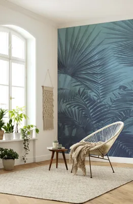 Zdjęcie produktu dla Tapeta flizelinowa Komar - Przezroczystość - rozmiar: 200 x 280 cm (szerokość x wysokość) - 4 panele, salon, sypialnia, tapeta