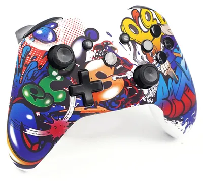 Produktbild von Wireless Gaming Controller PC Switch 2.4G Graffiti