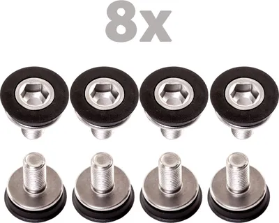 Produktbild von 8 Stück Kurbel Schrauben M8 für 4Kant Tretlager Innenlager Kurbel