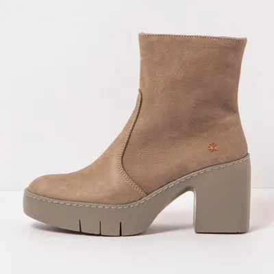 Produktbild von Art Schnürstiefel mit hohem Absatz Damen 1656 NOBUCK TAUPE/SOFIA Farbe Beige