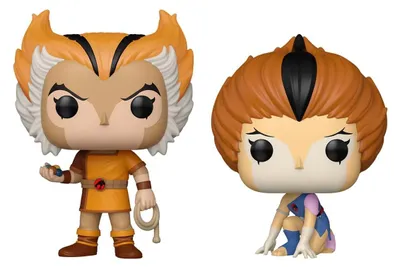 Productafbeelding van Thundercats POP! Vinyl Figuren, 2-delige set: Wilykat & Wilykit, 9 cm