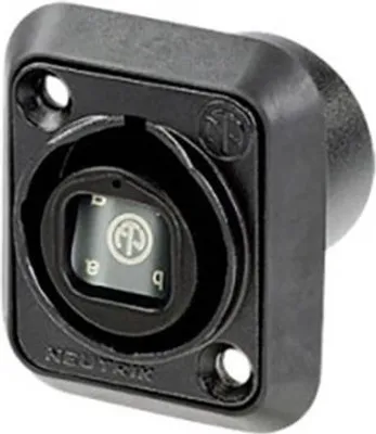 Produktbild von Neutrik opticalCON QUAD NO4FDW-A - Flächenbündiges Einlagestück - LC - schwarz verchromt