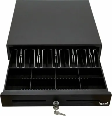 Produktbild von Kassenschublade iggual IRON-50 Schwarz