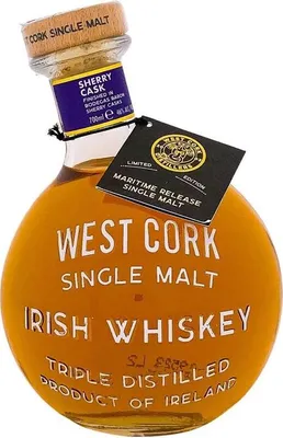 Produktbild von West Cork Maritime Sherry Cask 700ml 46% Vol.