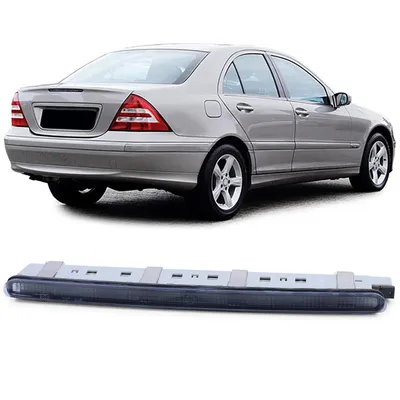 Produktbild von Dritte Bremsleuchte Klarglas Schwarz Smoke für Mercedes W203 Limousine 04-07