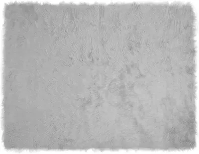 Produktbild von Flauschiger Kunstschaffellteppich 240x340 cm in Grau, Hochflor – Weicher Lammfellimitat-Teppich für Wohnzimmer und Schlafzimmer von TAFALLA