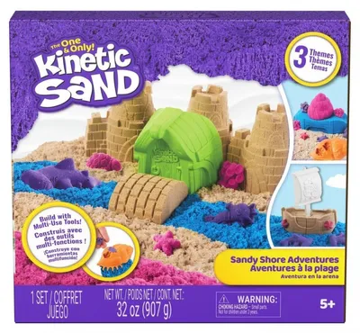 Zdjęcie produktu dla Kinetic Sand 6076422, Wielobarwny, Chłopak, dziewczyna, 5 lat(a), Plastik, CE, 1,13 kg