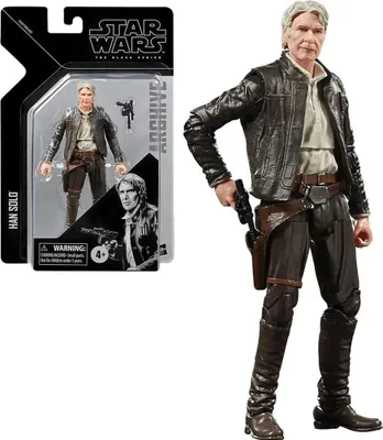 Image de Hasbro Star Wars Épisode VII Black Series Archive Figurine 2022 Han Solo 15 cm