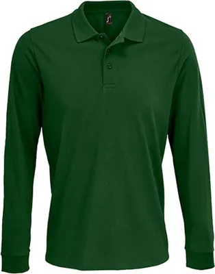 Produktbild von SOLS Uni Long Sleeve PolyBaumwolle Polo Shirt