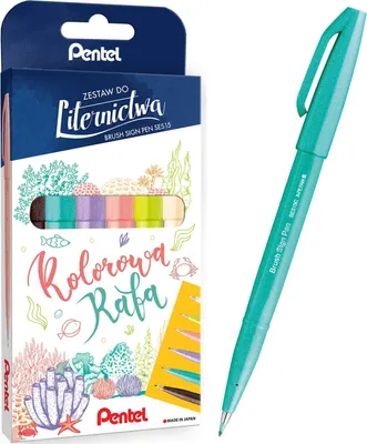 Zdjęcie produktu dla Zestaw do liternictwa Kolorowa rafa