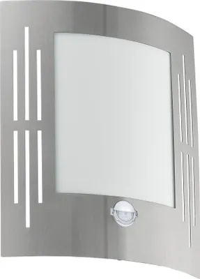 Produktbild von CITY Wand-/Deckenleuchte Lampe Beleuchtung - L23,5 x H26 x AL9 cm - edelstahl - 1X60W exkl. - IP44
