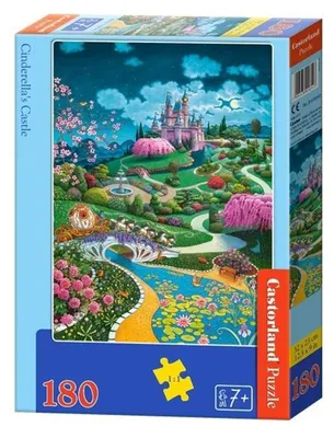 Immagine prodotto di Puzzle 180 elementów Zamek Kopciuszka dla dzieci