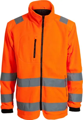 Produktbild von ELKA Warnschutzfleecejacke | WARNSCHUTZFLEECE ORANGE M