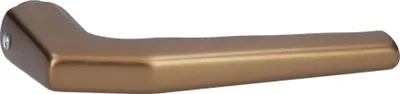 Produktbild von Alpertec Türklinke Lochteil Phil Aluminium F4 bronze - 12,3 x 6 cm