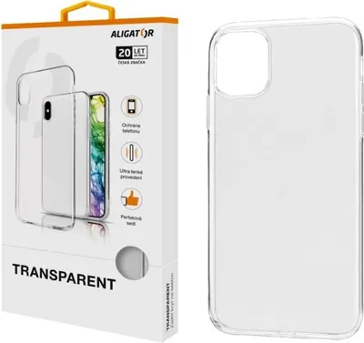 Obrázek produktu pro Pouzdro ALIGATOR Transparent Apple iPhone 11