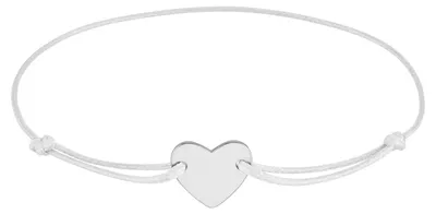 Produktbild von StarAppeal Herz Freundschafts Armband, Herz Armband in Silber und Gold, Größenve