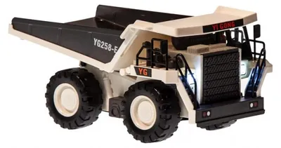 Imagen del producto de Camión volquete RC, escala 1:24, color blanco