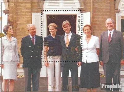 Produktbild von Briefmarken Belgien 1999 Mi Block74 (kompl.Ausg.) postfrisch Hochzeit