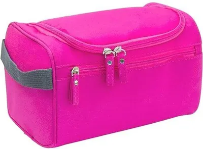 Produktbild von Famanu Toilettasche mit Aufhängemöglichkeit - Praktisch für Reisen und Badezimmer
