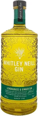 Produktbild von Whitley Neill Lemongrass & Ginger 1000ml 43% Vol.