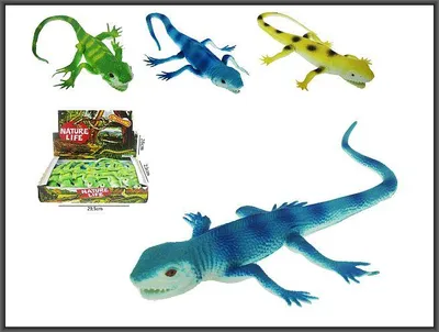 Image de Lézards avec pois 34 cm HAB011