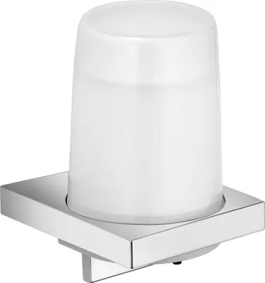 Produktbild von Keuco Lotionspender EDITION 11 für Flüssigseife Echtkristall-Glas/schwarzchrom gebürstet 11152139000