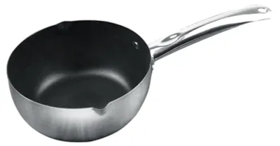 Produktbild von Edelstahl Antihaft-Topf mit Ausgießern - 22 cm