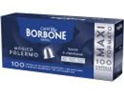 Produktbild von 100 Nespresso® Magica Palermo kompatible Borbone Kaffee Aluminiumkapseln Caffè Borbone