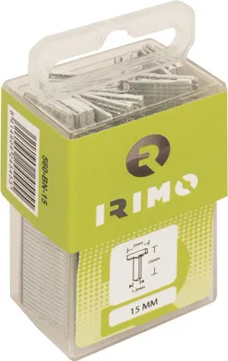 Obrázek produktu pro 4 hřebíkové spony 15 mm, 1000 kusů 560-bn-15 Irimo